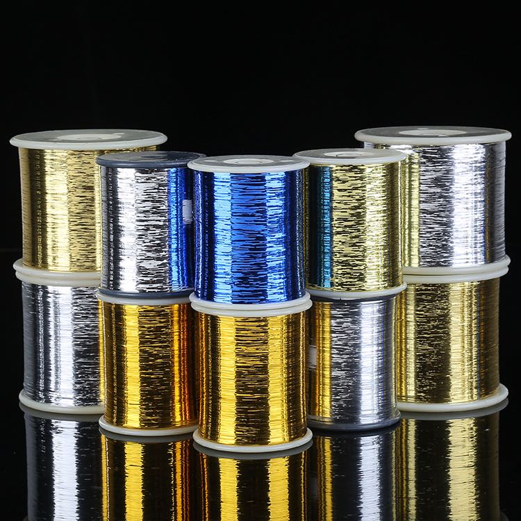 Small cone of Metallic Yarn Metallic Thread M type
