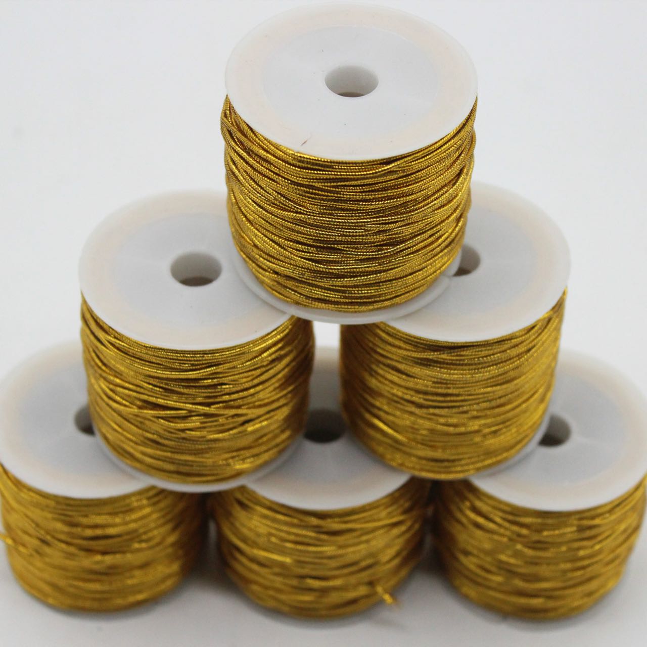 Metallic Elastic Thread Metallic  8M 12ply for DIY Hand Embroidery