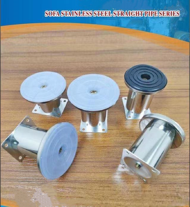 Metal material leg for sofa