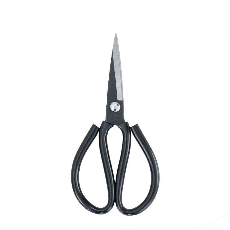 Kitchen leather fabric paper Wholesale  Stainless Steel  Scissors black
