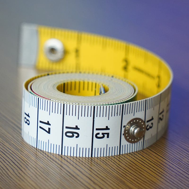 Clothing Tailor Measuring Tape with Button