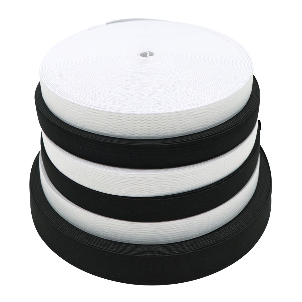 Elastic Flat Corded Soft Knitting Elastic Tape Trim Sewing