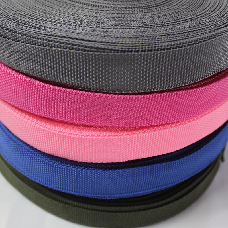Wholesale Colorful Dyed Yarn Polypropylene Webbing PP Tape