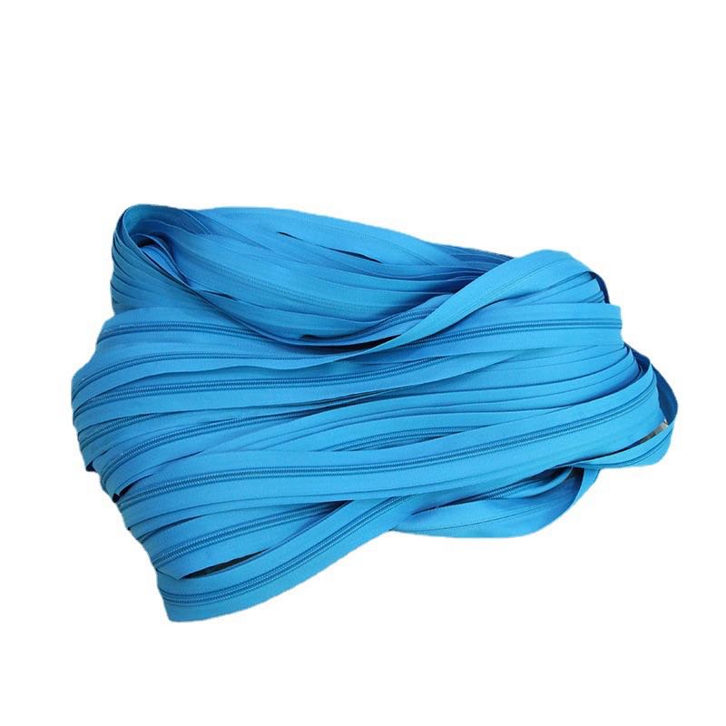 7# Nylon Zipper Long Chain Cierres Zipper for Bag color