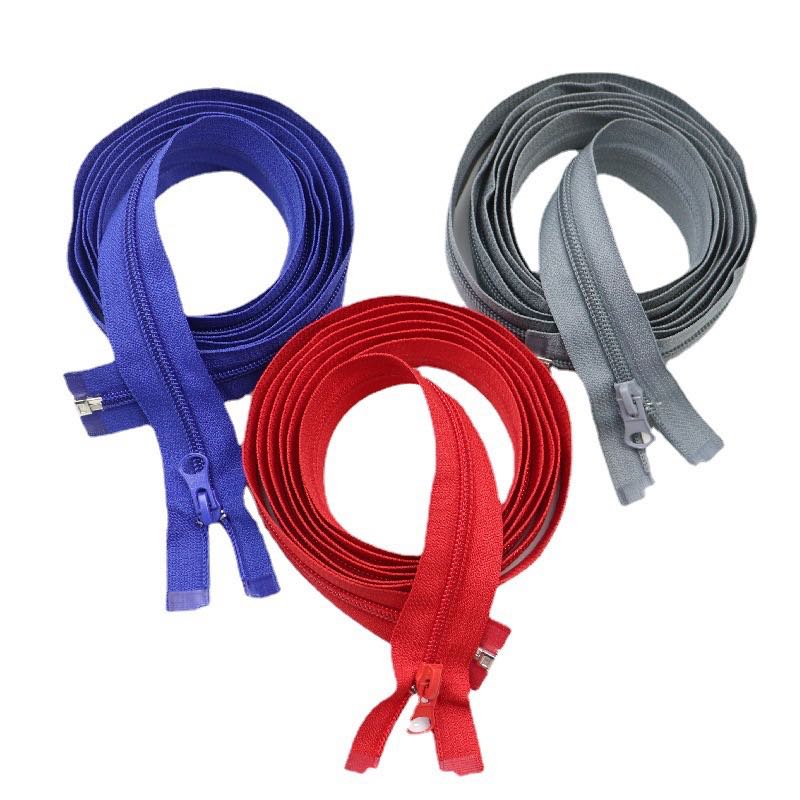 Wholesale Factory Custom 3# 5# Open End Nylon Coil Zippers