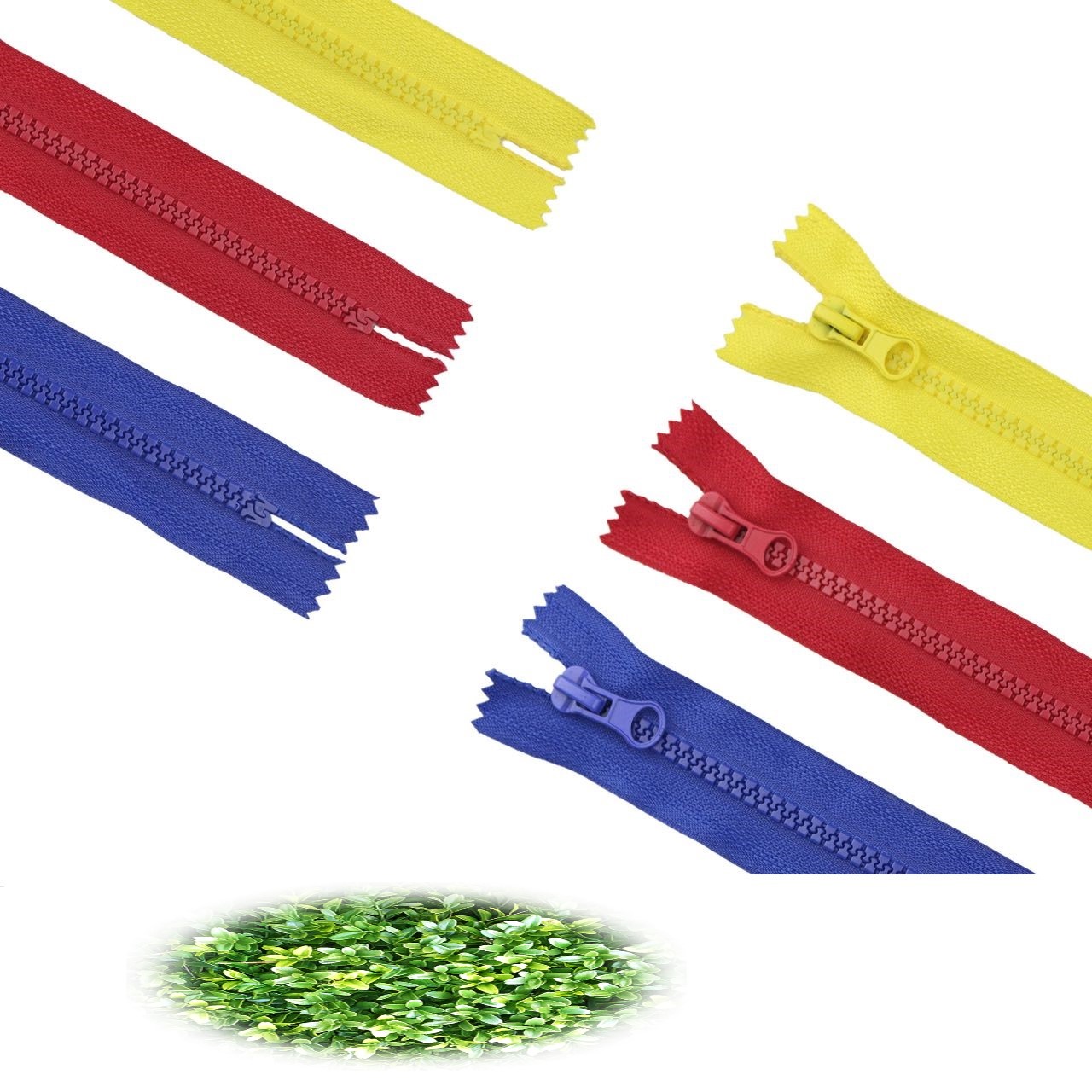 #5  Resin Zipper Auto Lock Close end